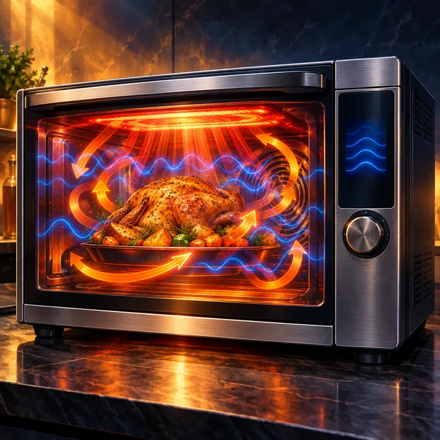 Trivection oven