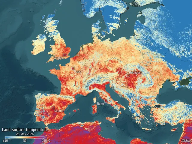 2026 European heatwaves