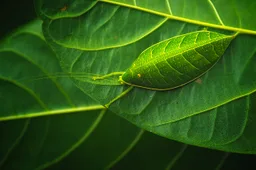 Leaf mimicry