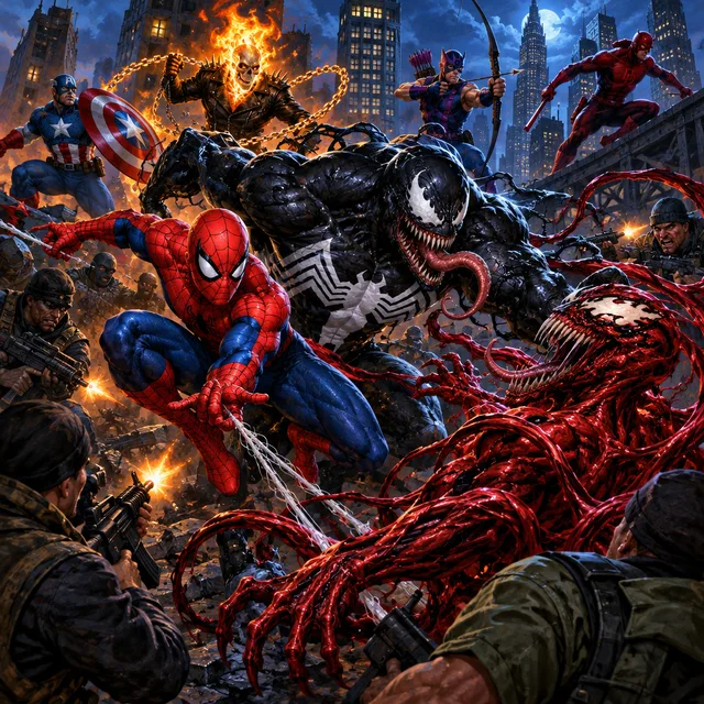 Venom/Spider-Man: Separation Anxiety