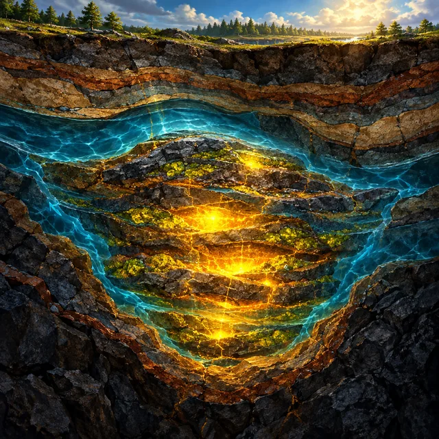 Natural nuclear fission reactor