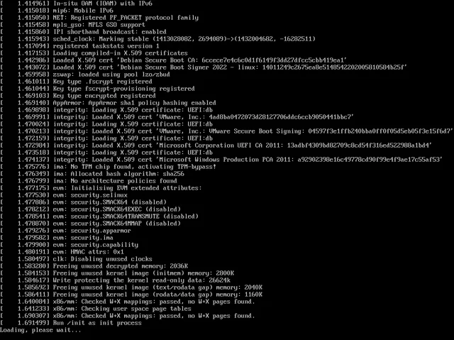 Linux booting process