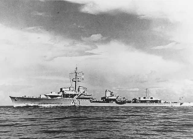 German destroyer Z21 Wilhelm Heidkamp