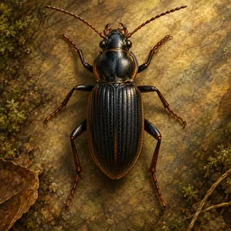 Harpalus brunnipes