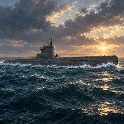 German submarine U-3504