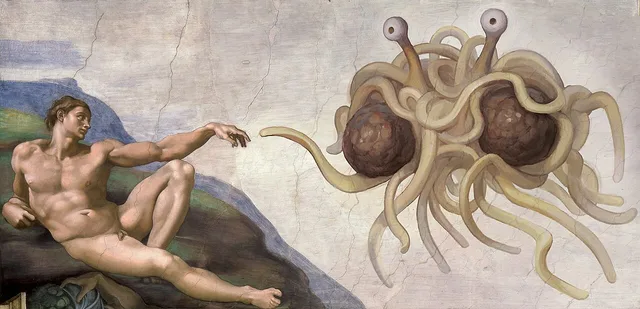 Monstre en Spaghetti volant