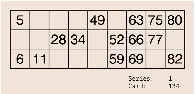 Bingo (British version)