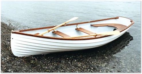 Whitehall rowboat