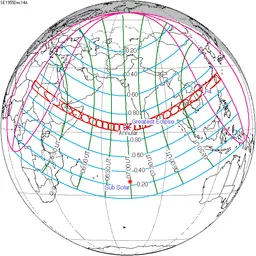Solar eclipse of December 14, 1955