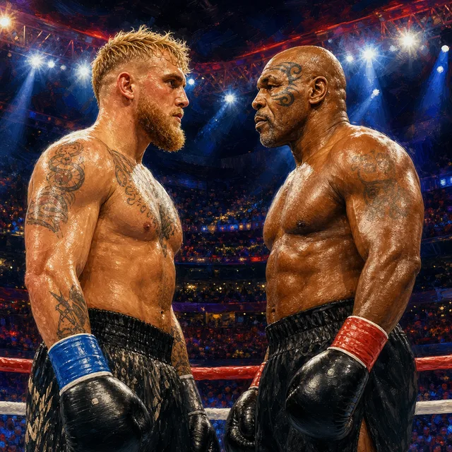 Jake Paul contra Mike Tyson