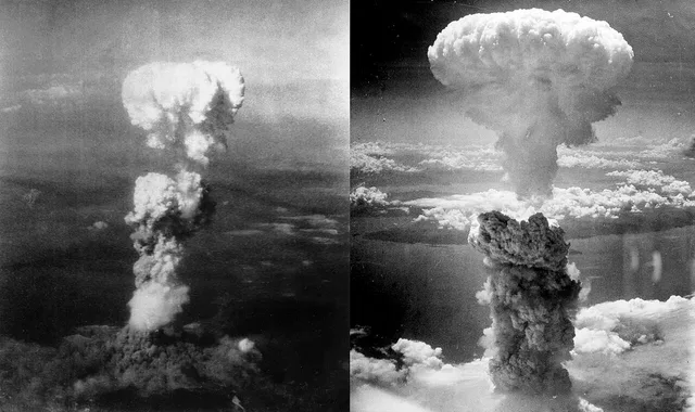Bombardeos atómicos de Hiroshima y Nagasaki en el año 1945