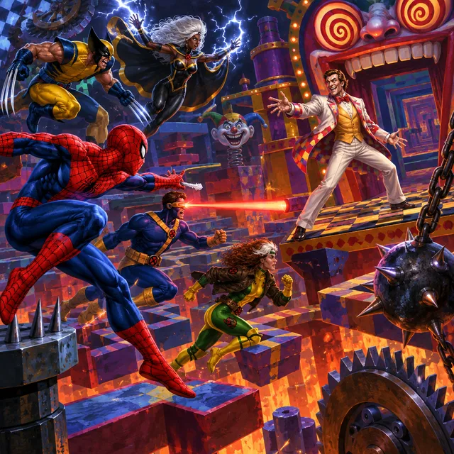 Spider-Man and the X-Men in Arcade's Revenge
